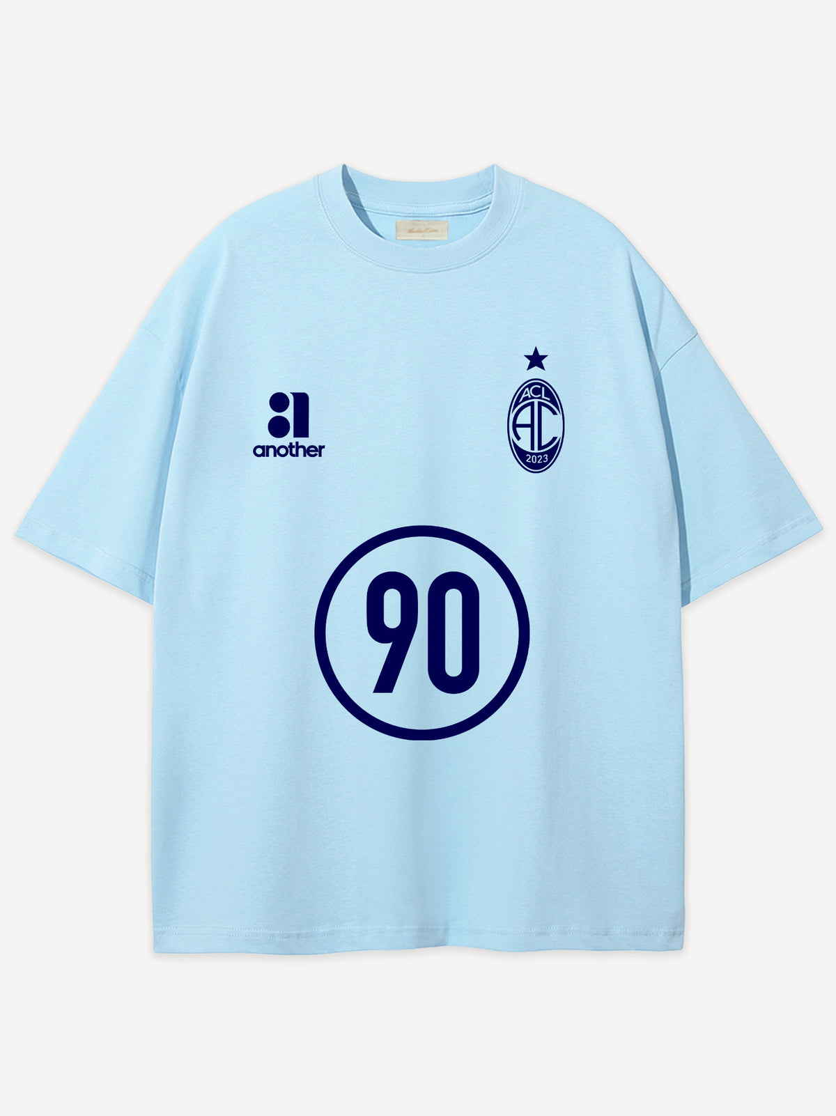 AC ACL 90 Oversize T-Shirt – Sky Blue
