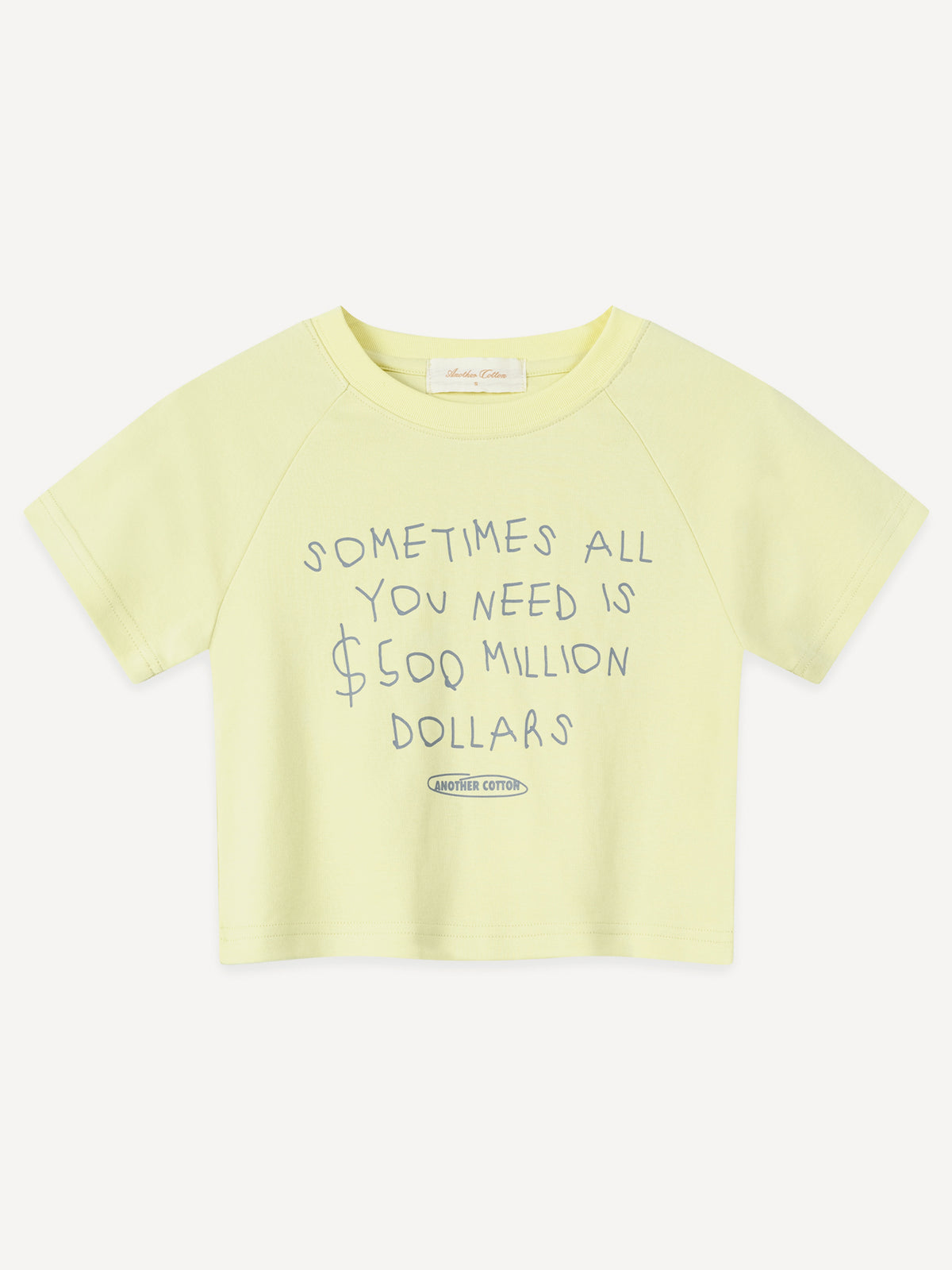 500$ Crop Top WMN – Yellow