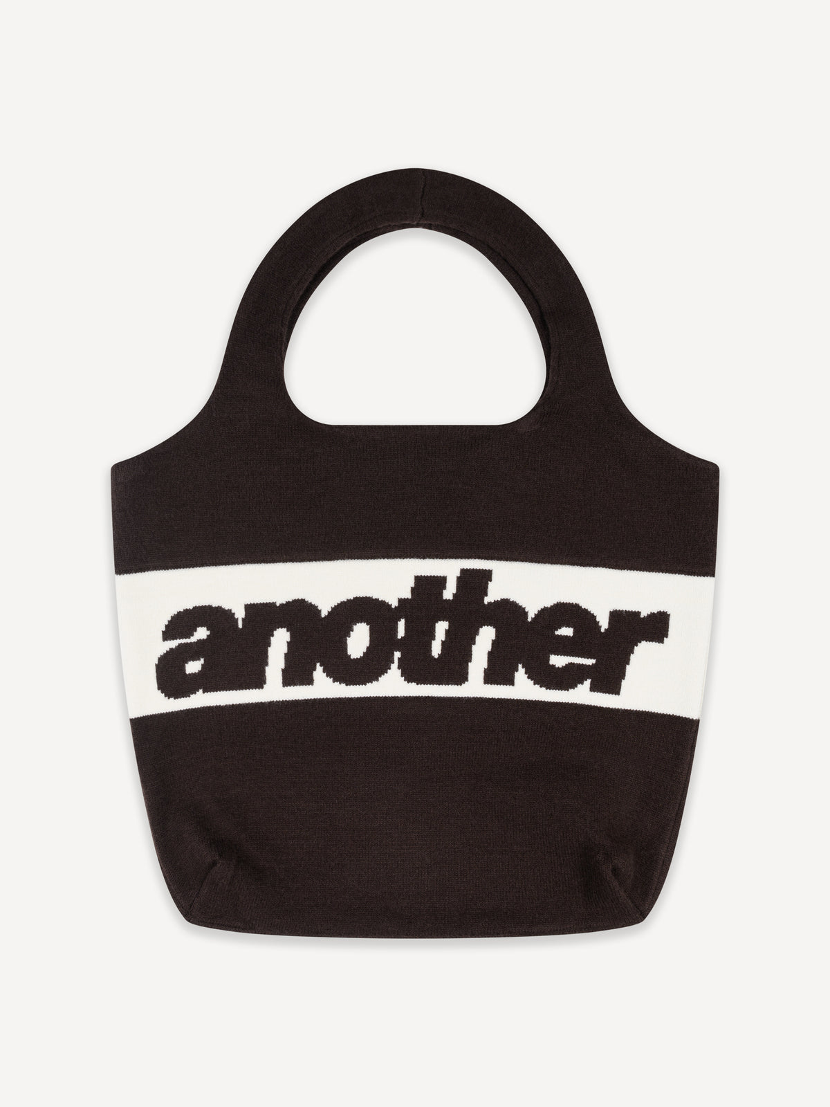 Another Knit Tote Bag – Chocolate