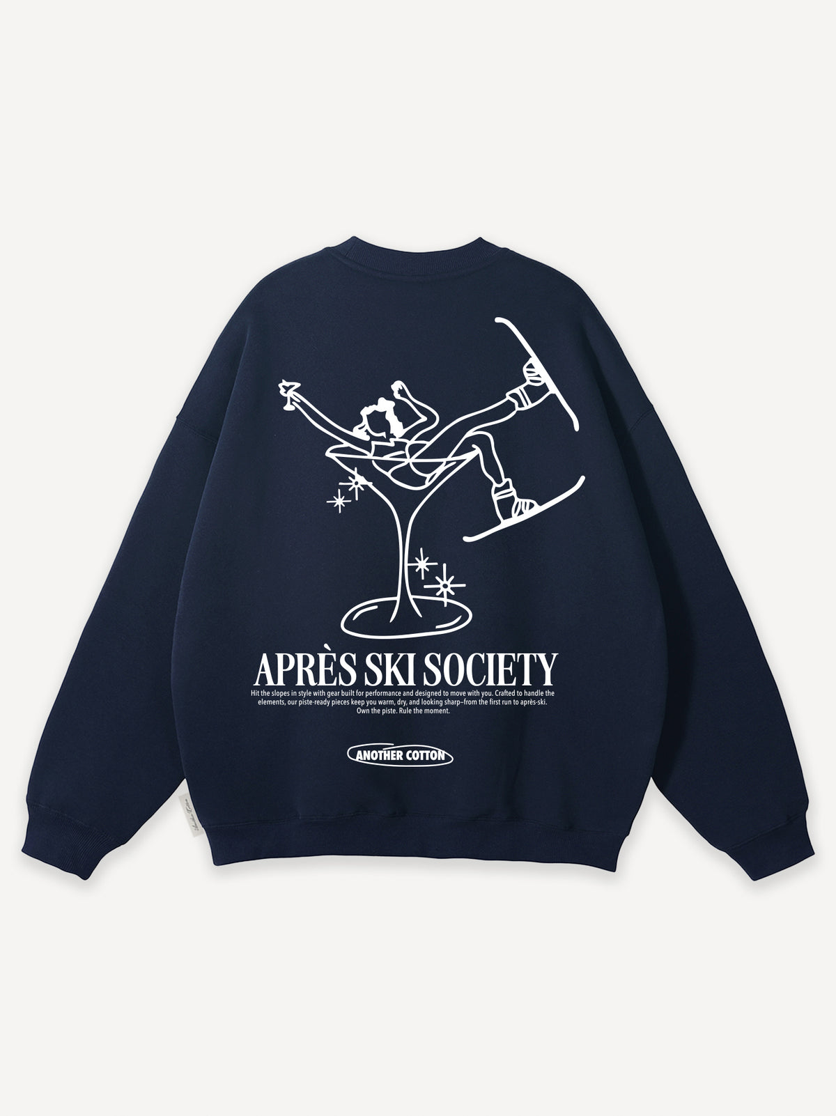 Apres Ski Society Sweatshirt – Navy Blue