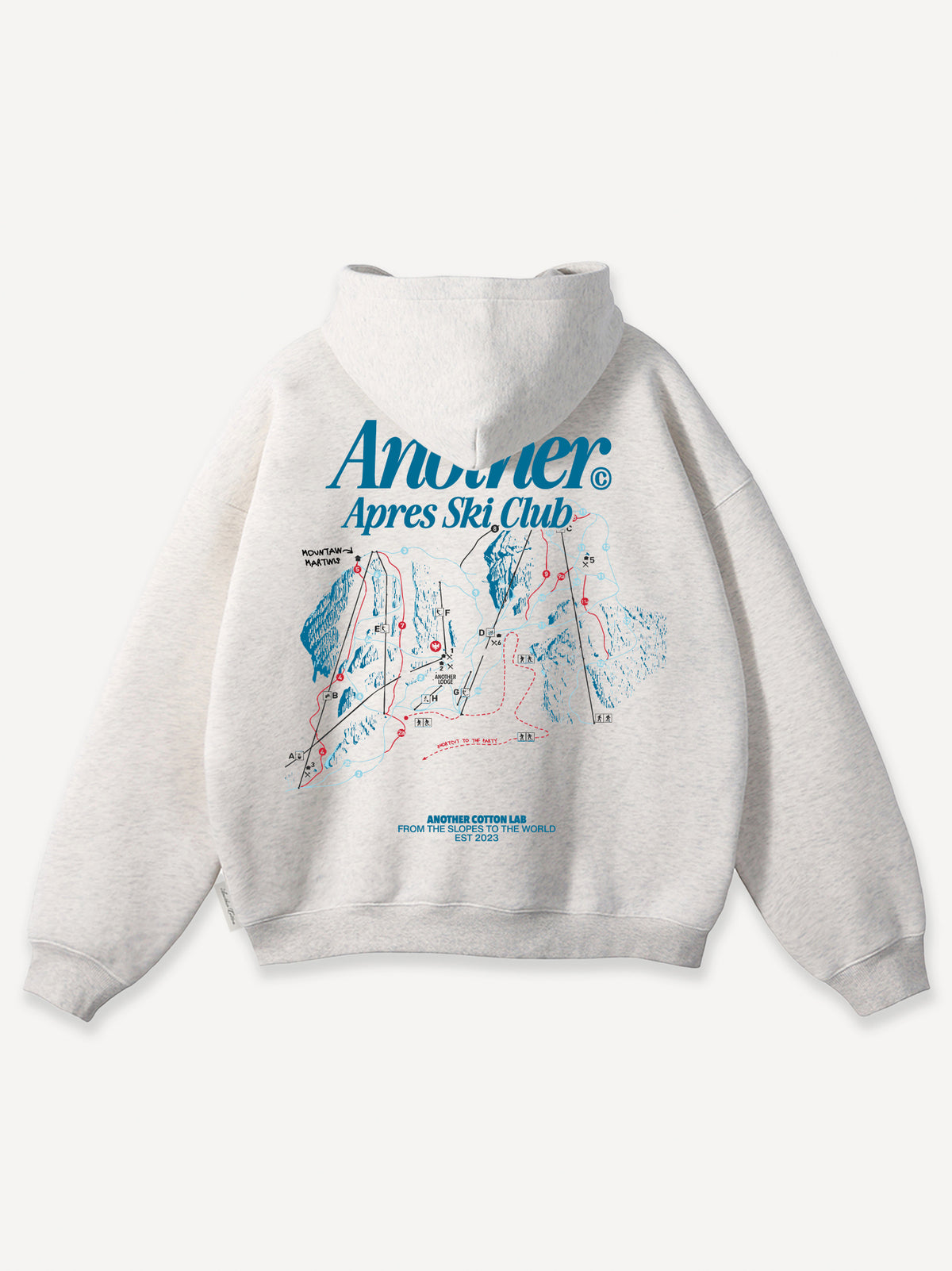 Another Apres Ski Club Hoodie – Ash Grey