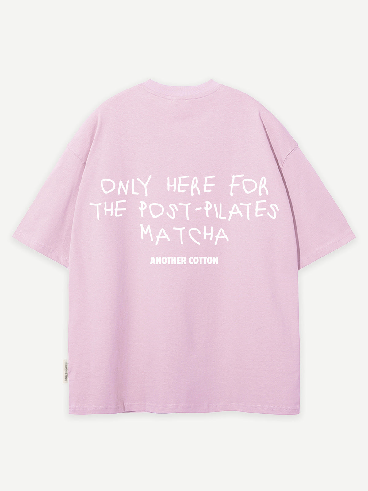 Post Pilates Washed T-Shirt – Washed Pink