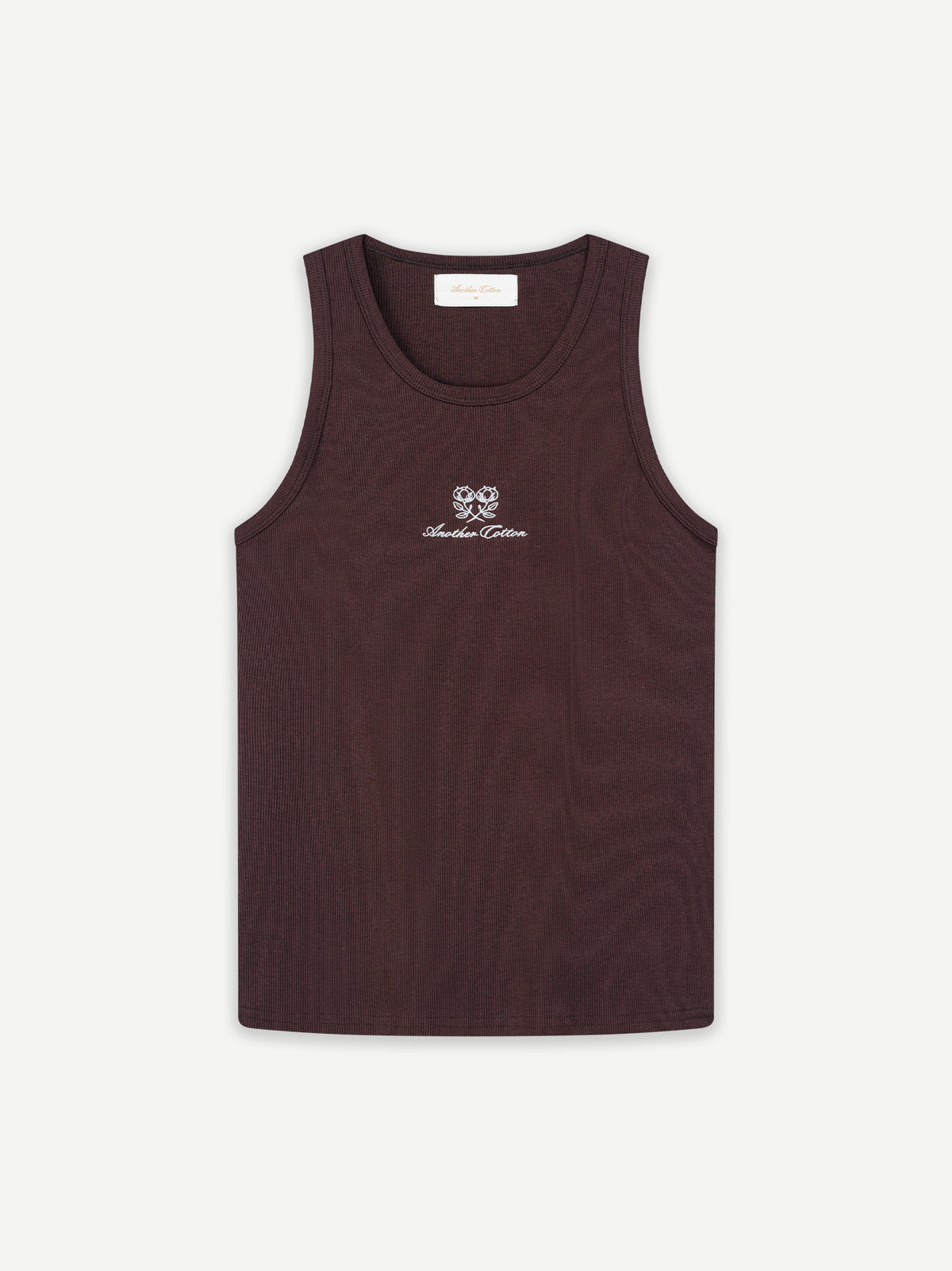Another Rib Tank Top – Brown