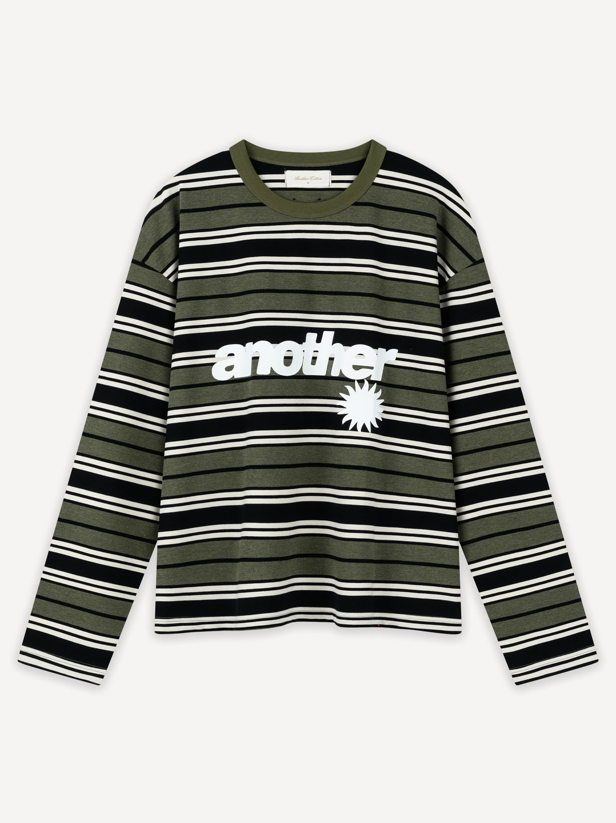 Gradient Striped Longsleeve – Olive