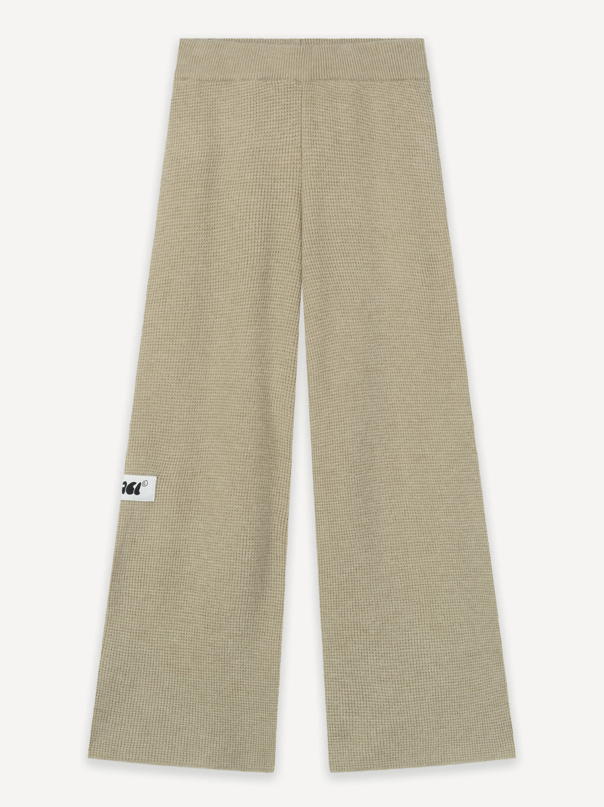 Another Wide Leg Knit Pant Women – Beige