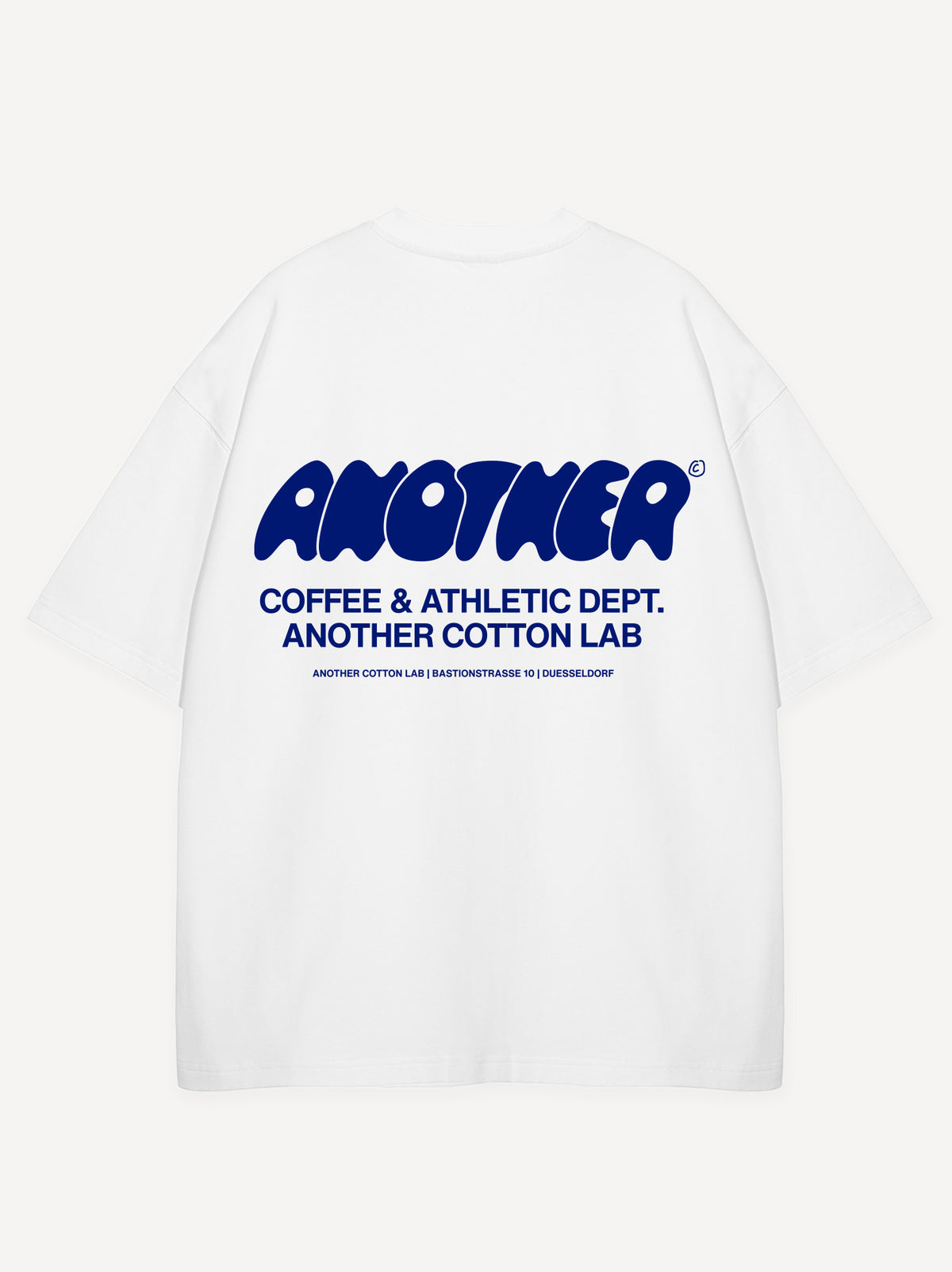 Another Coffee & Athletic Dept. Oversized T-Shirt – White