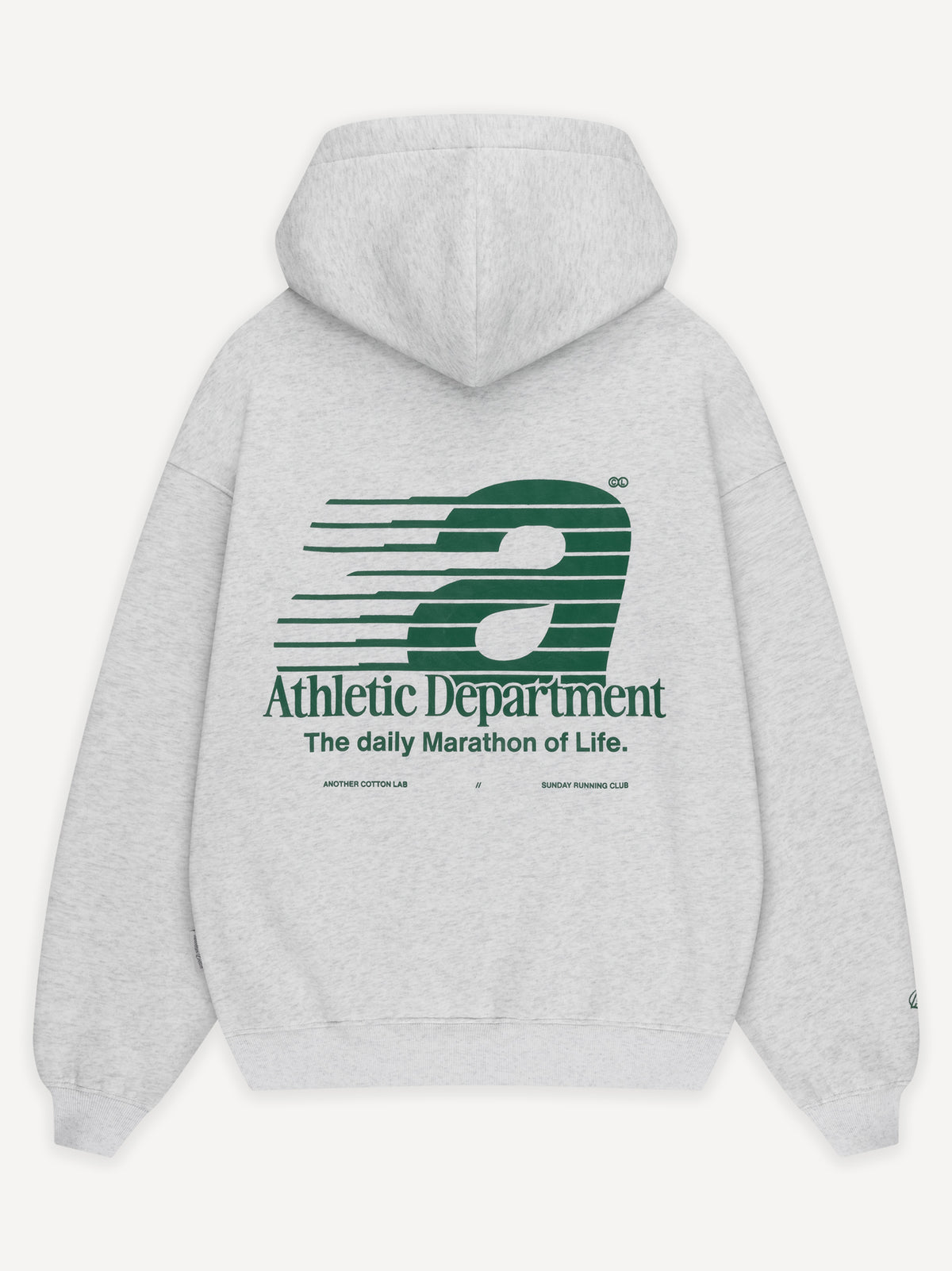 Athletic Department Hoodie – Ash Grey