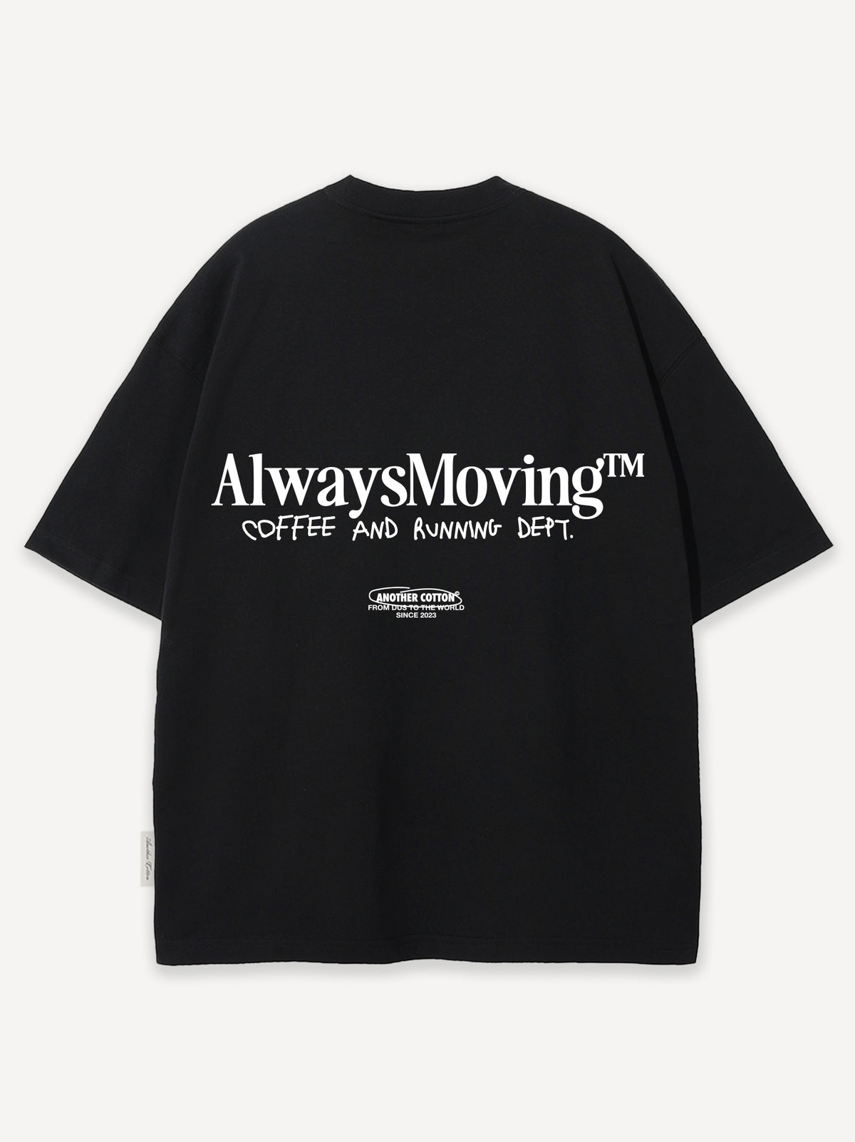 Always Moving T-Shirt – Black