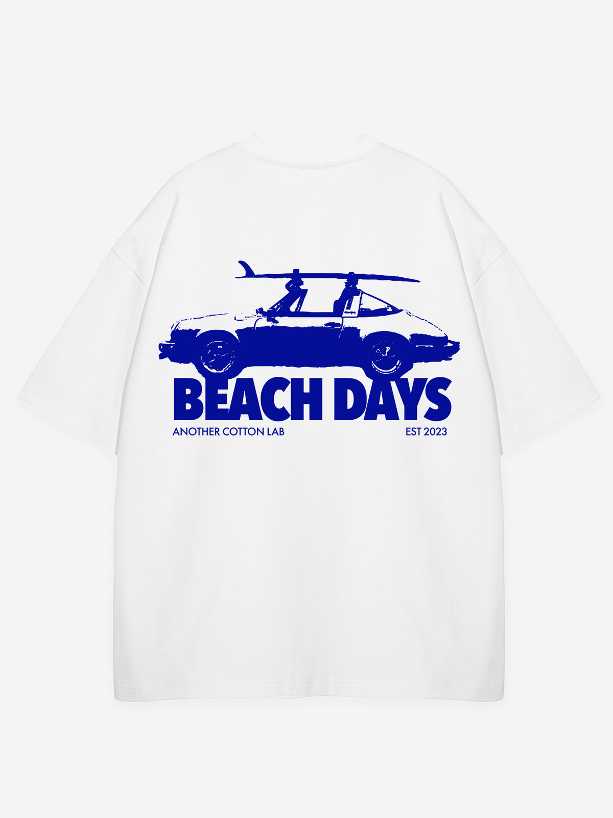 Beach Days Oversized T-Shirt – White