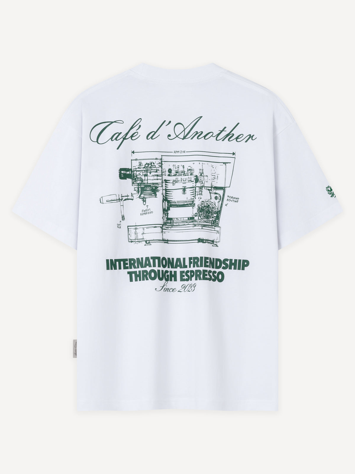 Café d‘Another T-Shirt – White