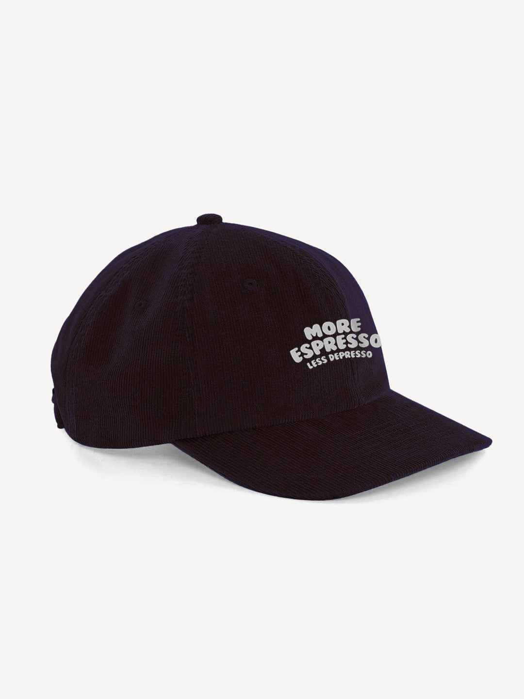 More Espresso Cord Cap – Navy