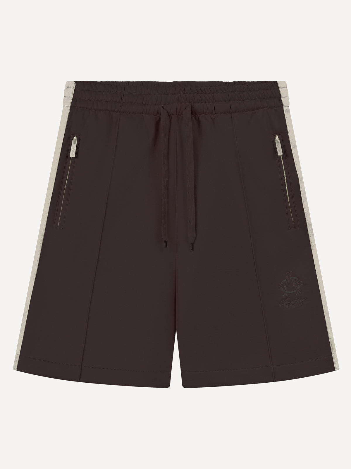 Everyday Wide-Fit Track Shorts – Brown
