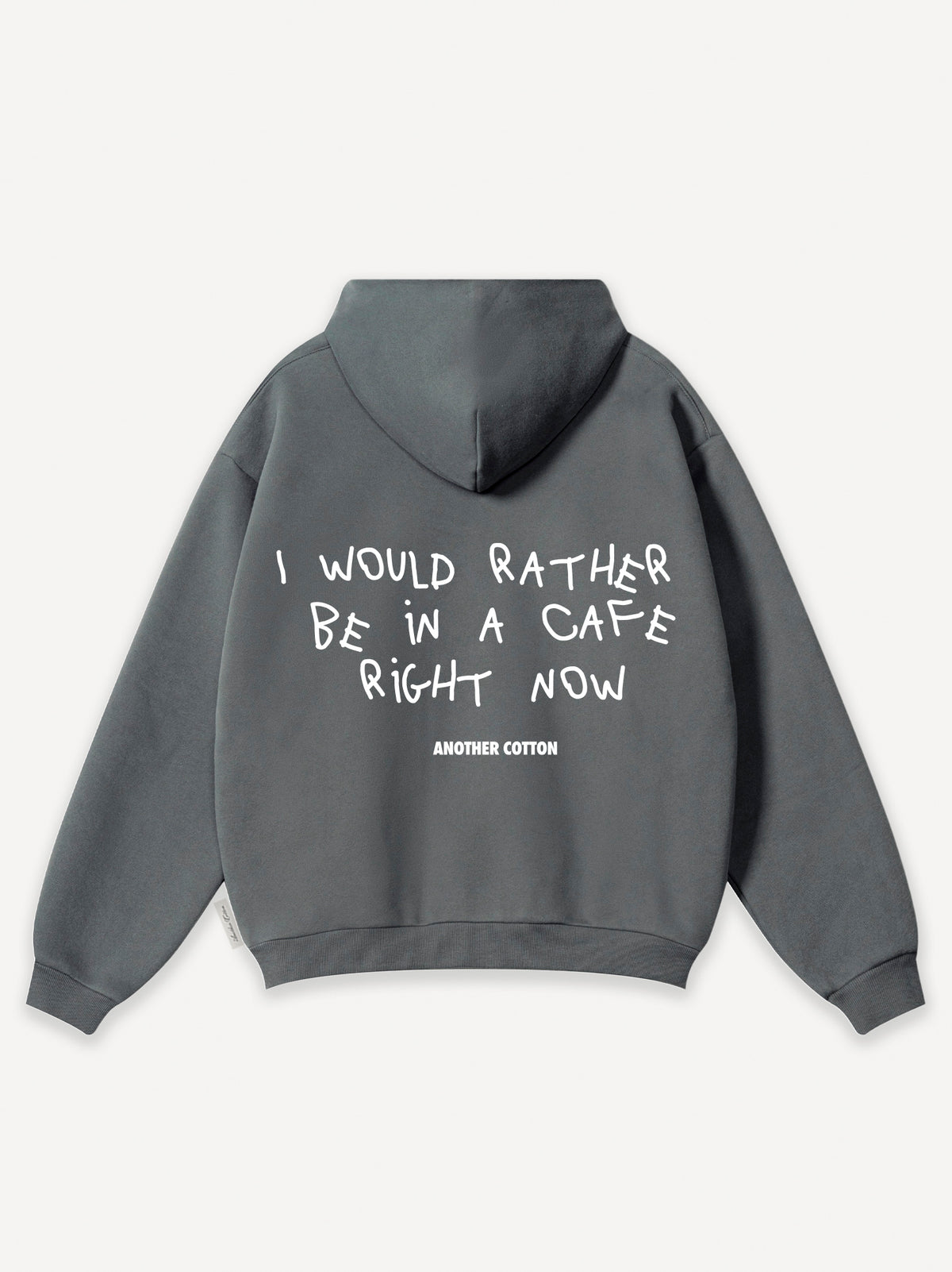 I Would Rather Be Hoodie – Dark Grey
