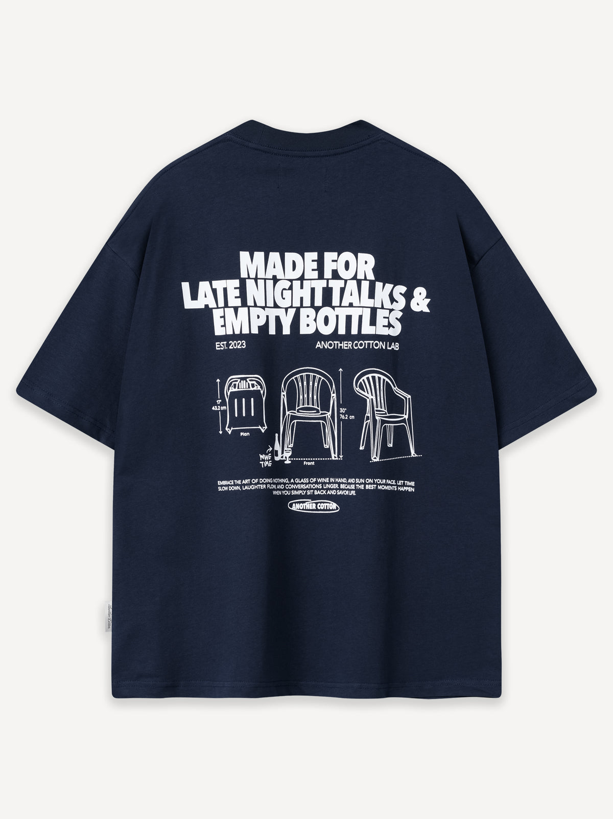 Late Night Talks T-Shirt – Navy Blue