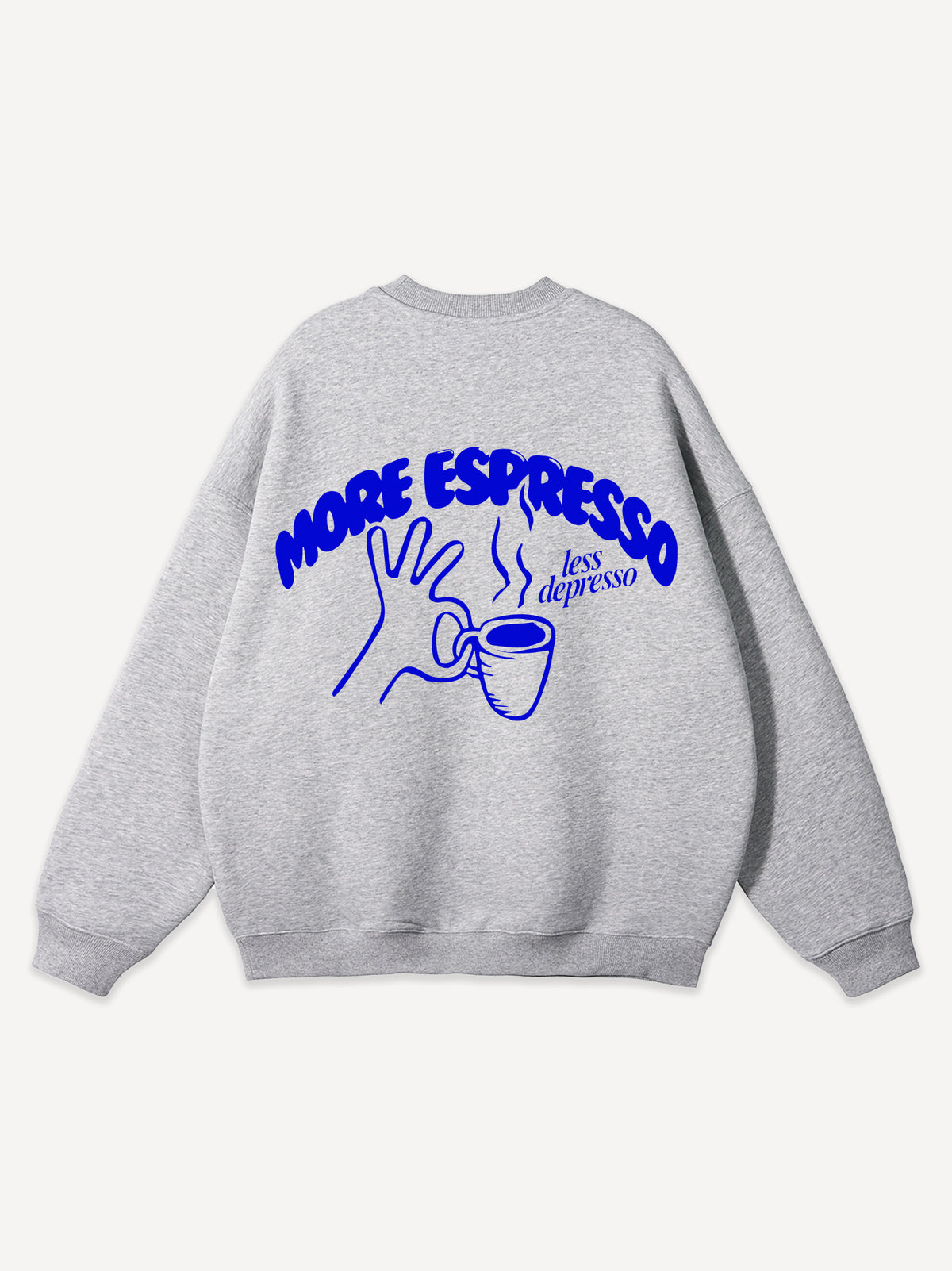 More Espresso Sweatshirt – Grau