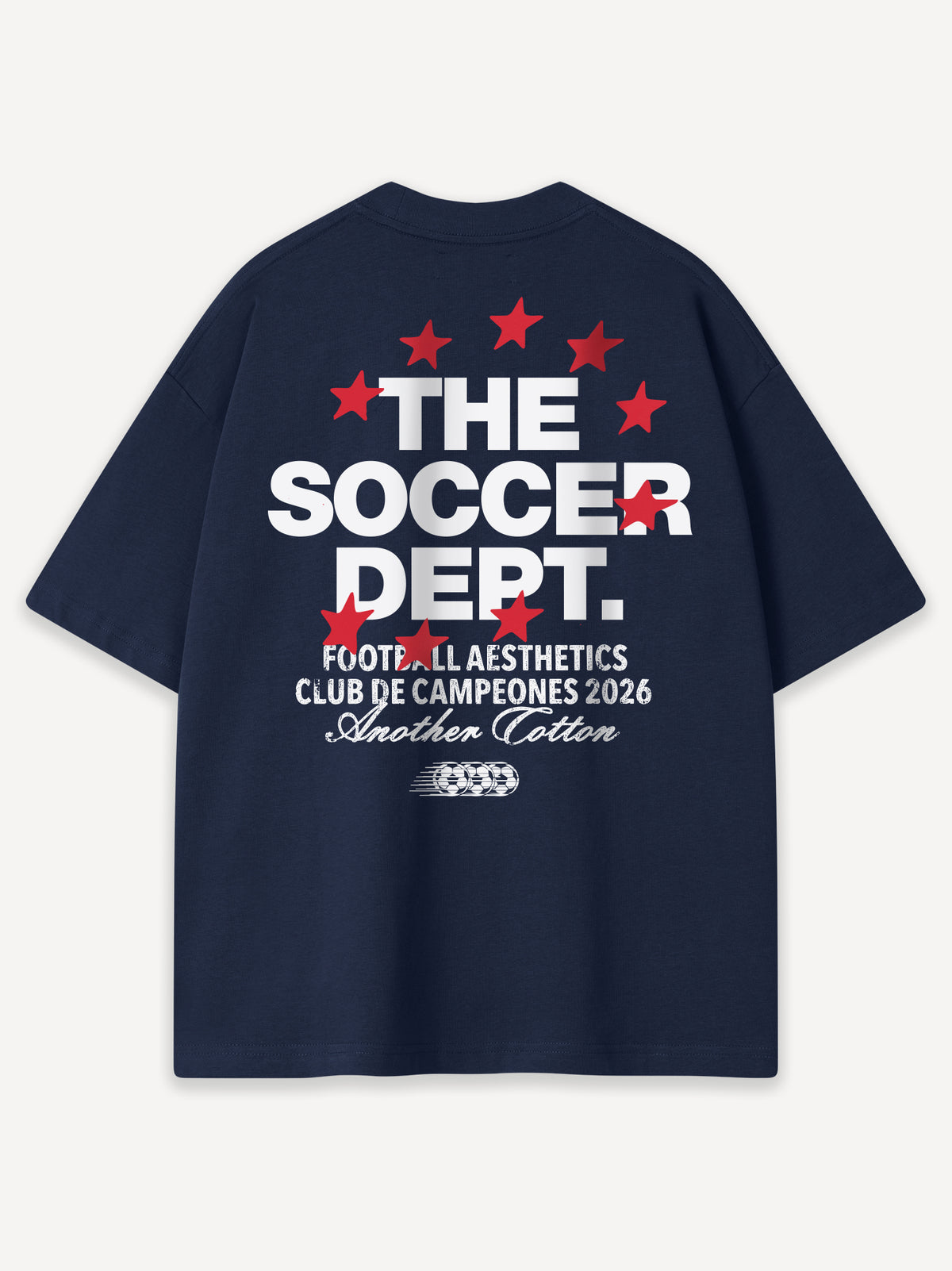 Soccer Dept. T-Shirt – Navy Blue