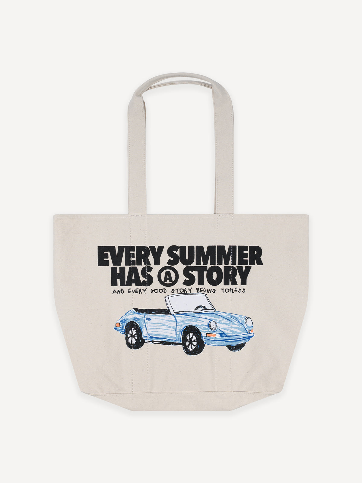 Summer Story Canvas Bag – Off White