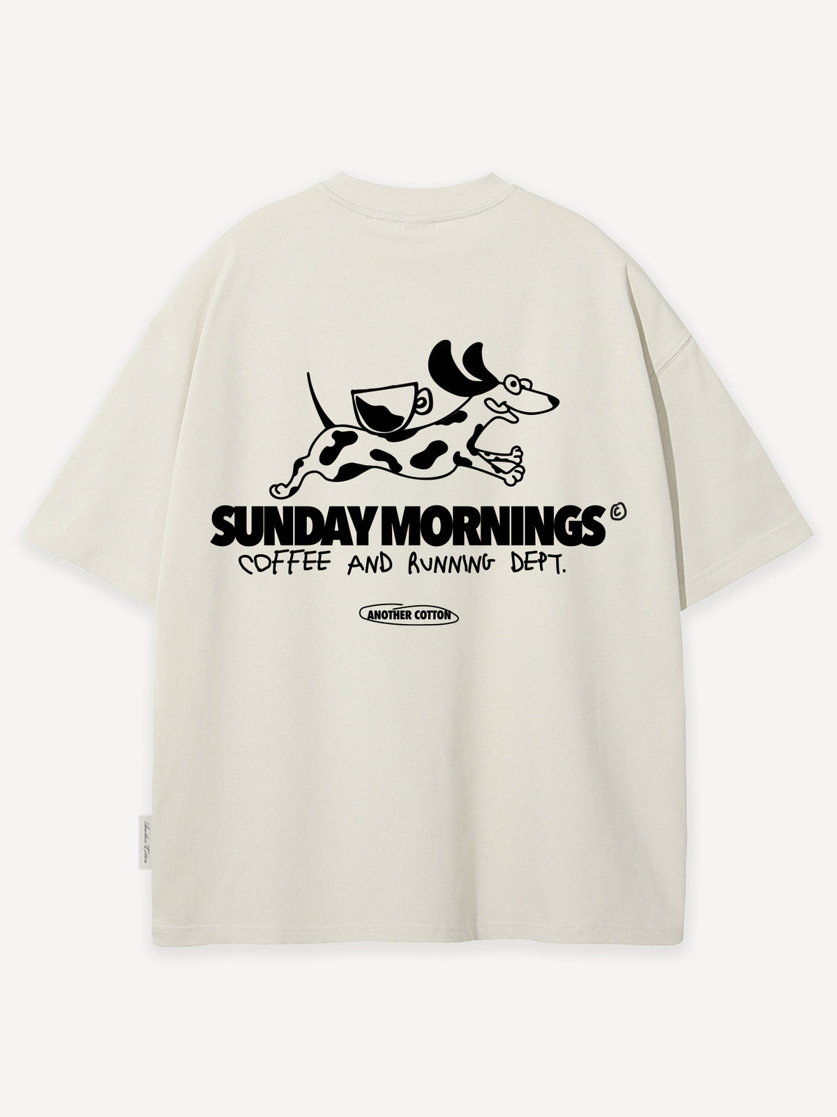 Sunday Mornings T-Shirt – Off White