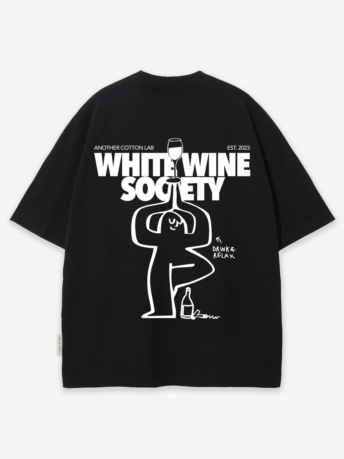 White Wine Society T-Shirt – Black
