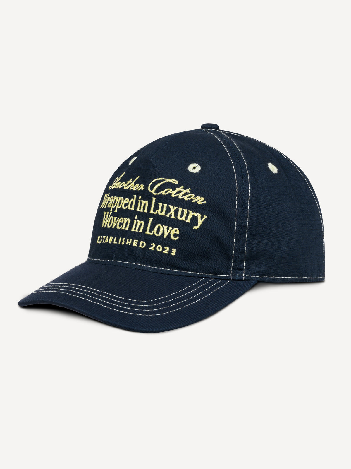 Wrapped in Luxury Mesh Cap – Navy Blue