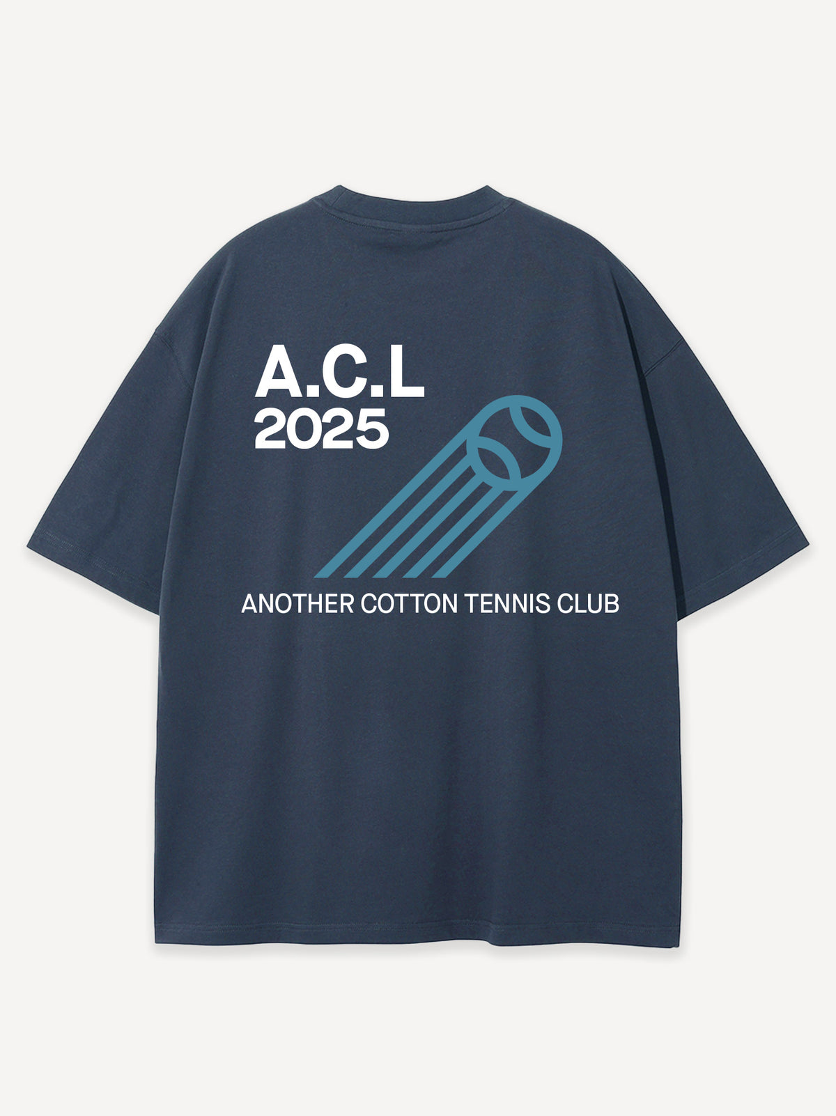 ACL Tennis Club Oversized T-Shirt – Vintage Blue