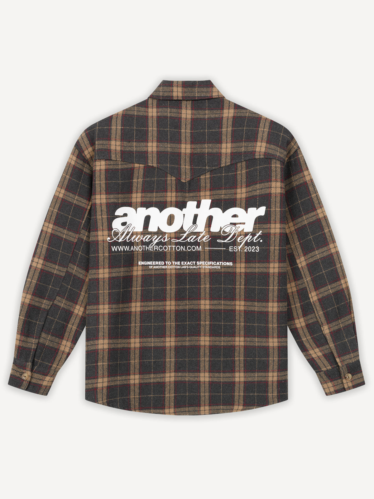 Another Flanell Shirt – Dark Brown