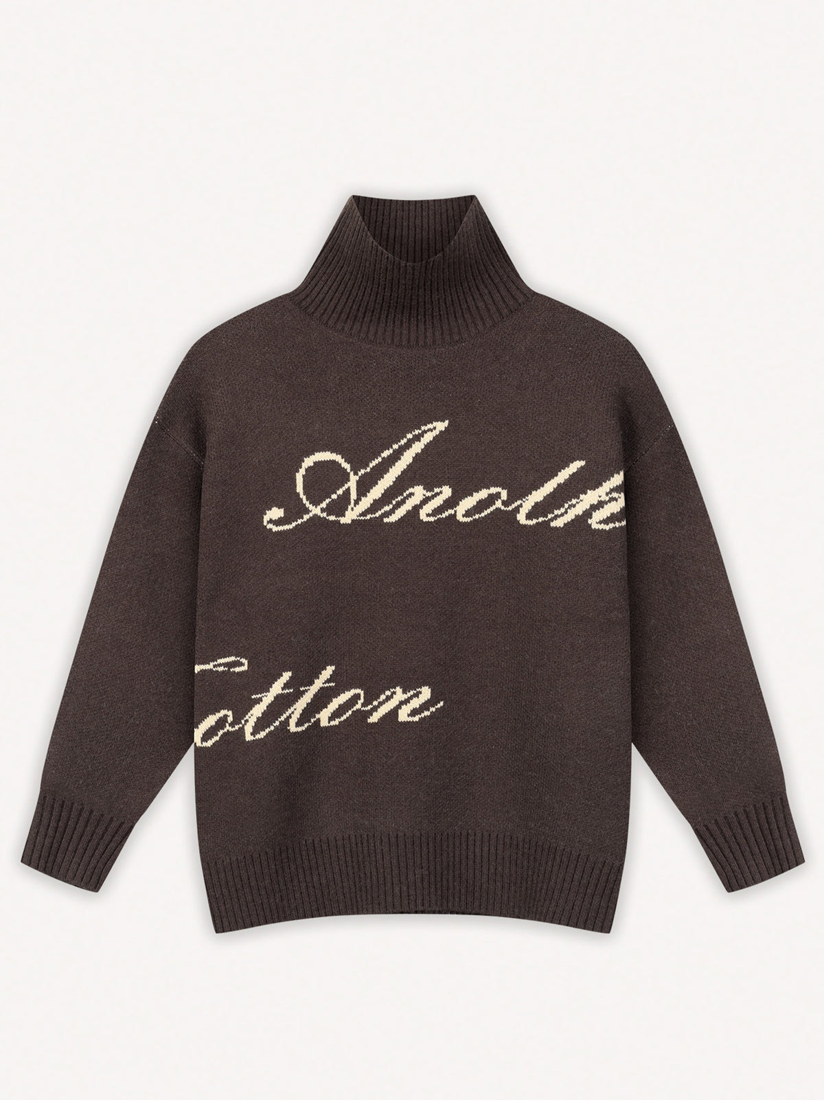 Another Knit Turtleneck – Brown