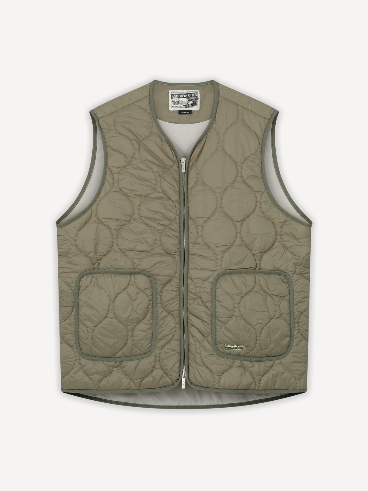 Another Padded Vest – Olive