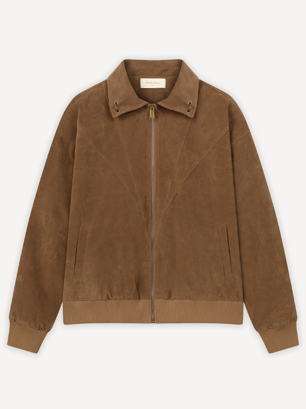 Another Vegan Suede Leather Jacket – Brown
