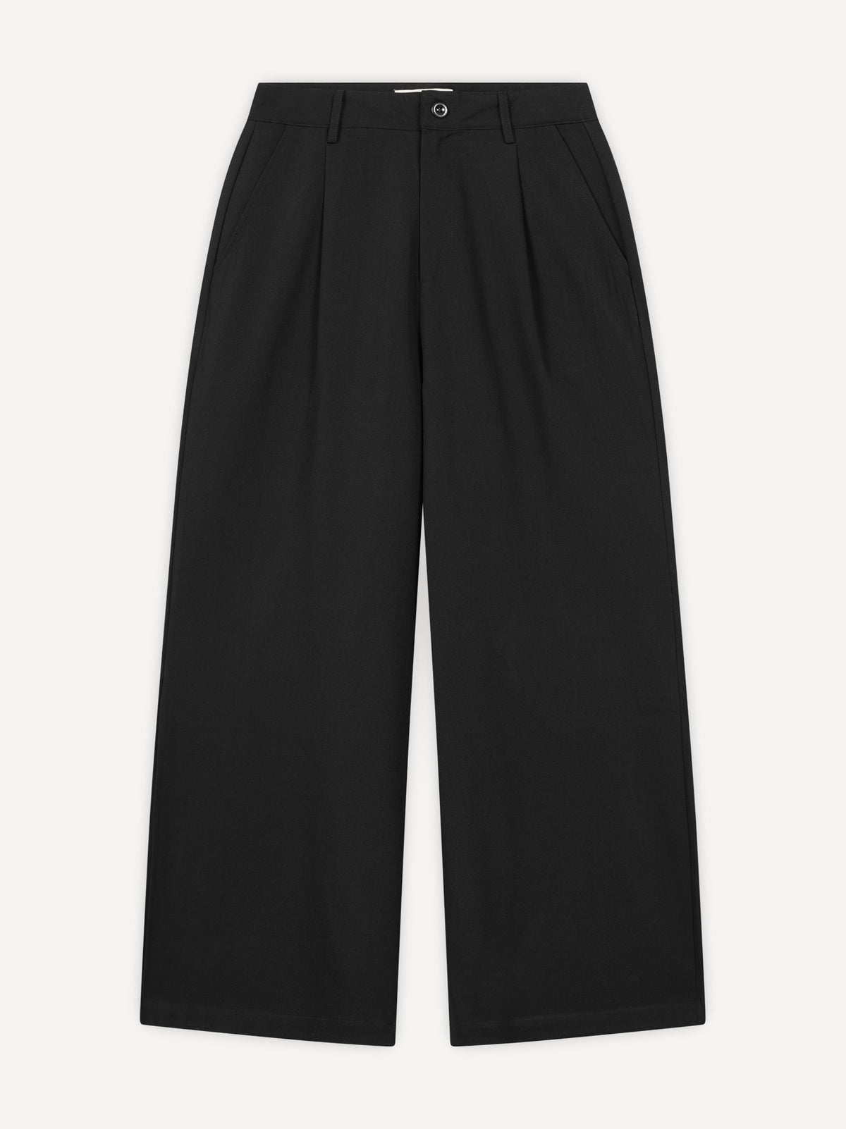 Another Single Pleated Pants Women – Black
