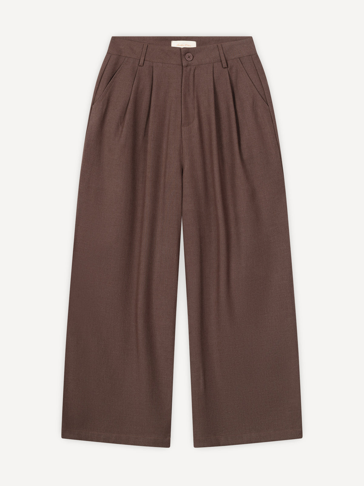 Another Double Pleated Pants Women – Brown
