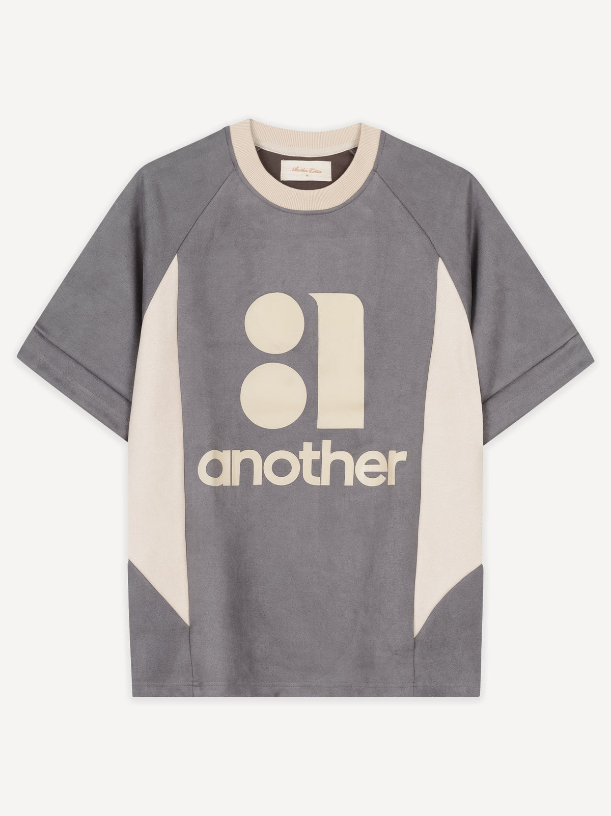 Another Oversize Raglan Velour Jersey – Dark Grey