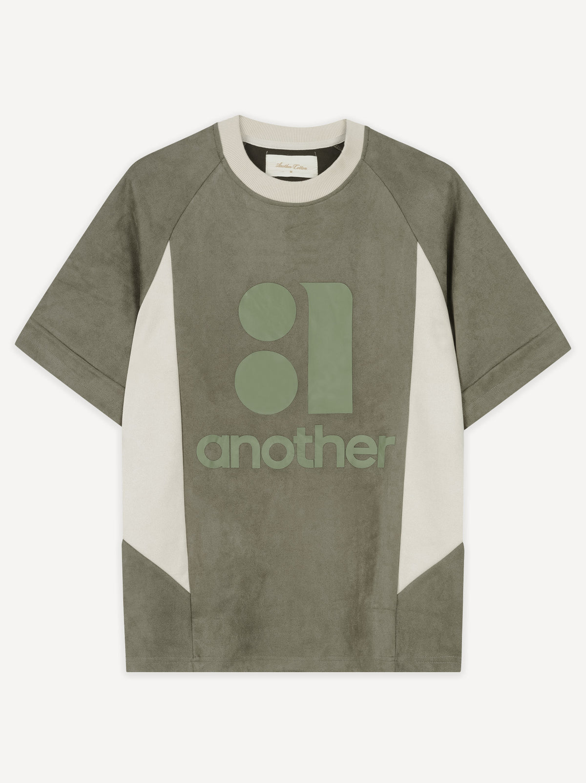Another Oversize Raglan Velour Jersey – Olive