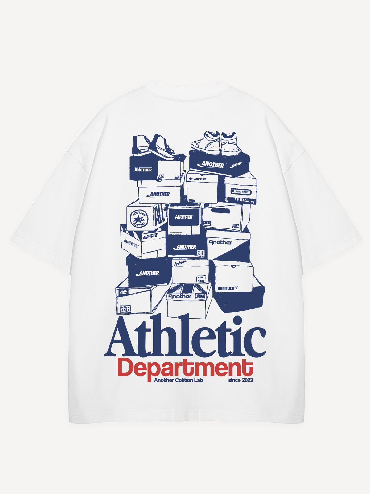 Athl. Dept. Oversized T-Shirt – White