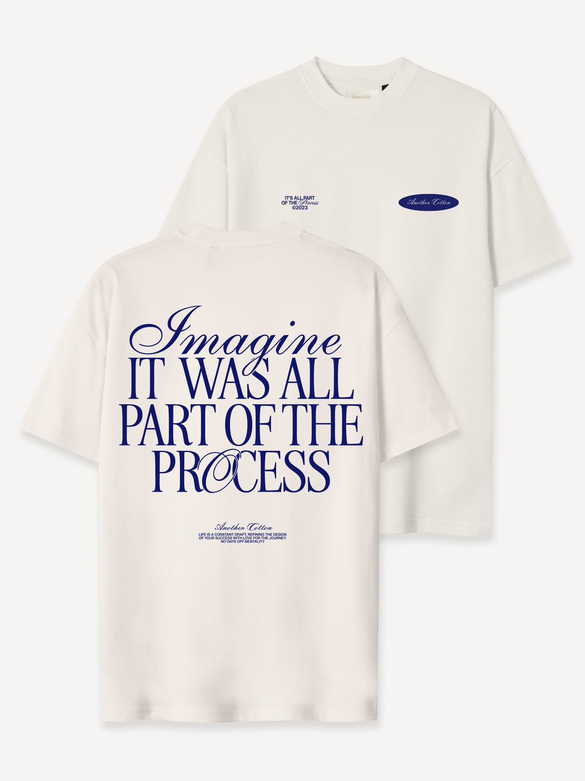 Imagine Process T-Shirt – Off White