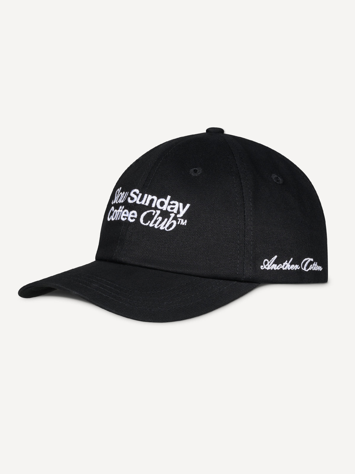 Slow Sunday Coffee Club Cap – Zwart