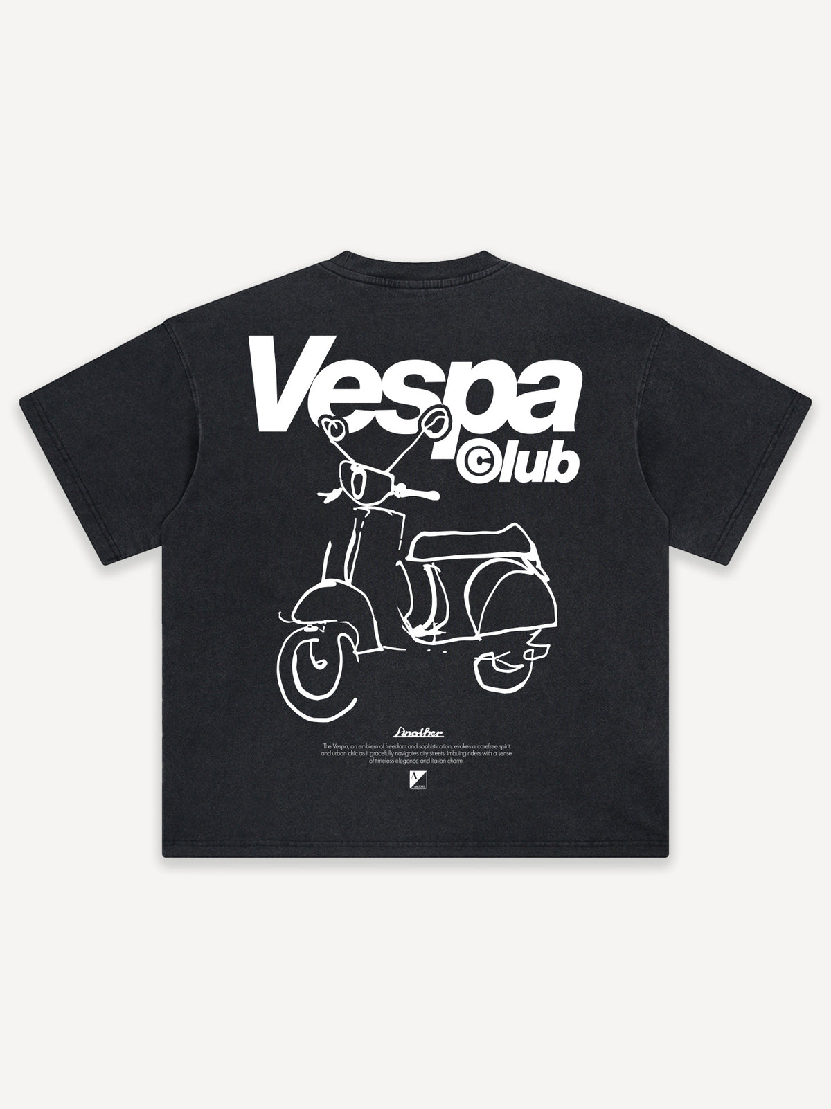 V-Club Oversized T-Shirt – Black