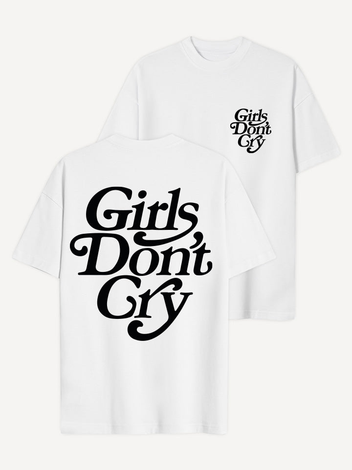 girls don't cry GDC LOGO T-SHIRT BLACKGDCのgirlsdon