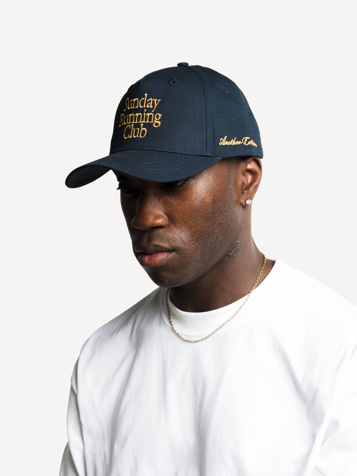 Sunday Running Club Mesh Cap – Navy Blue