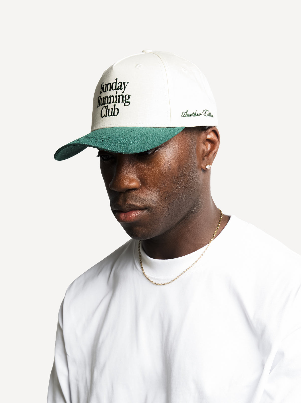 Sunday Running Club Mesh Cap – Off White