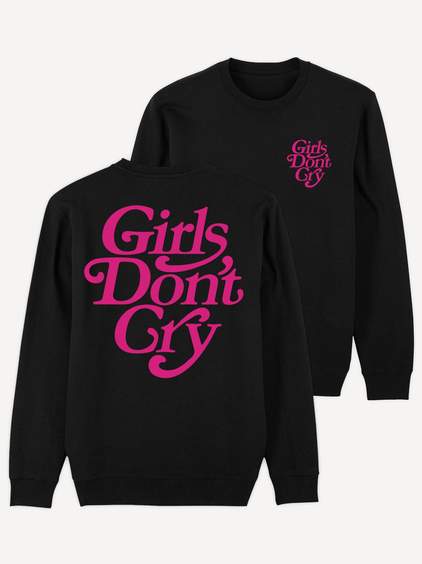 girl's don't cry crewneck L