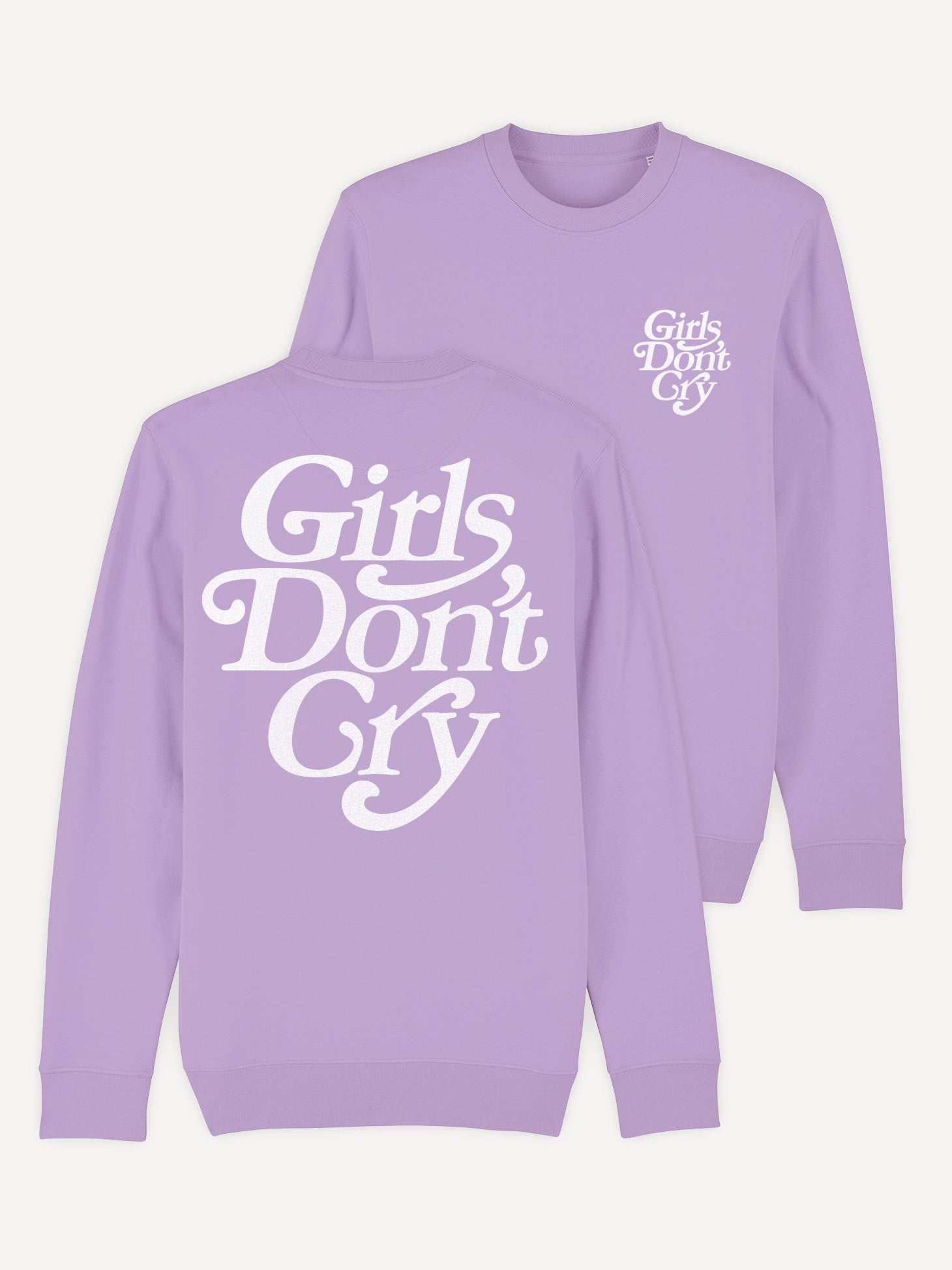 girls don't cry crew neck sweat