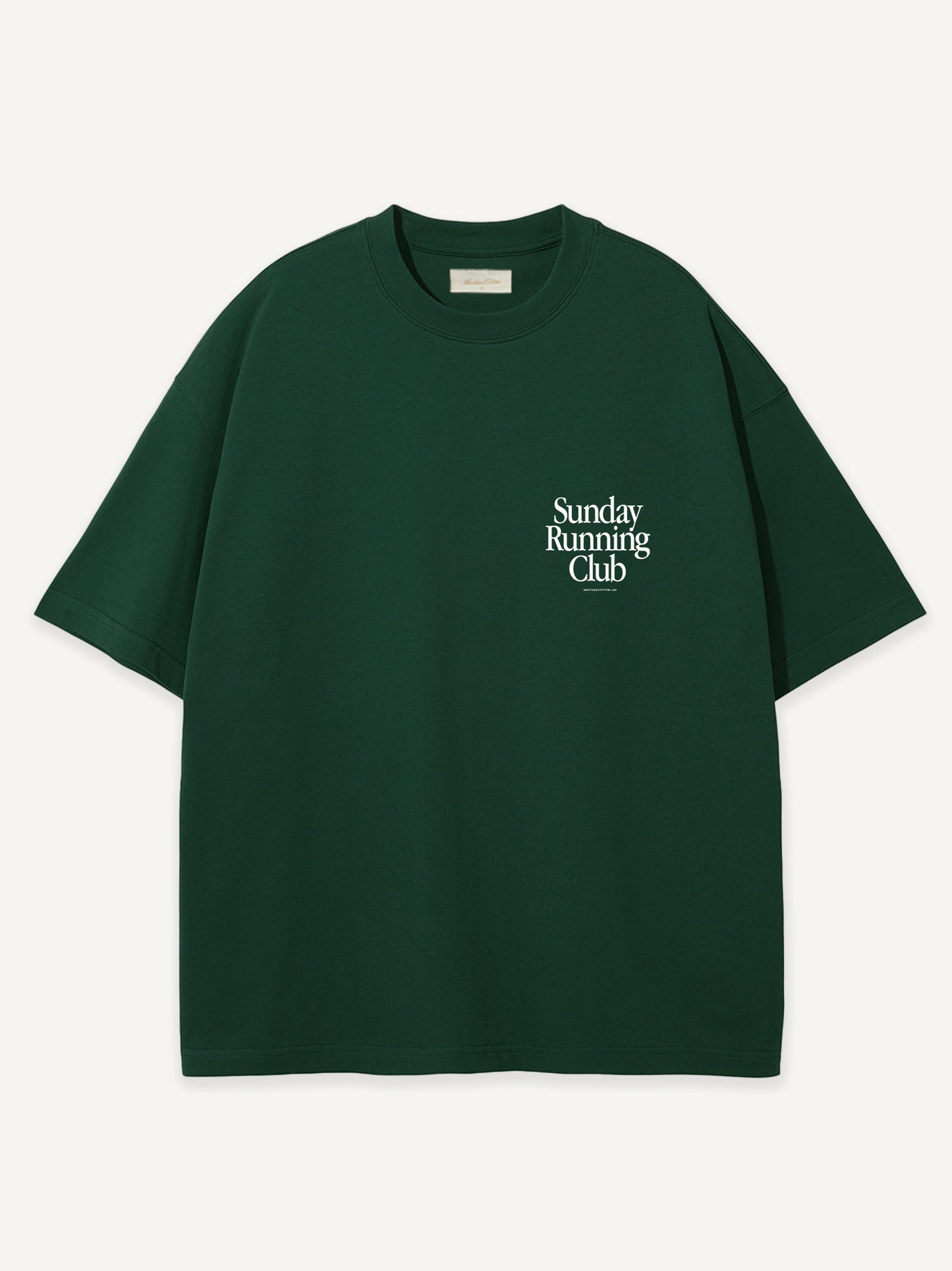Sunday Running Club T-Shirt – Bottle Green