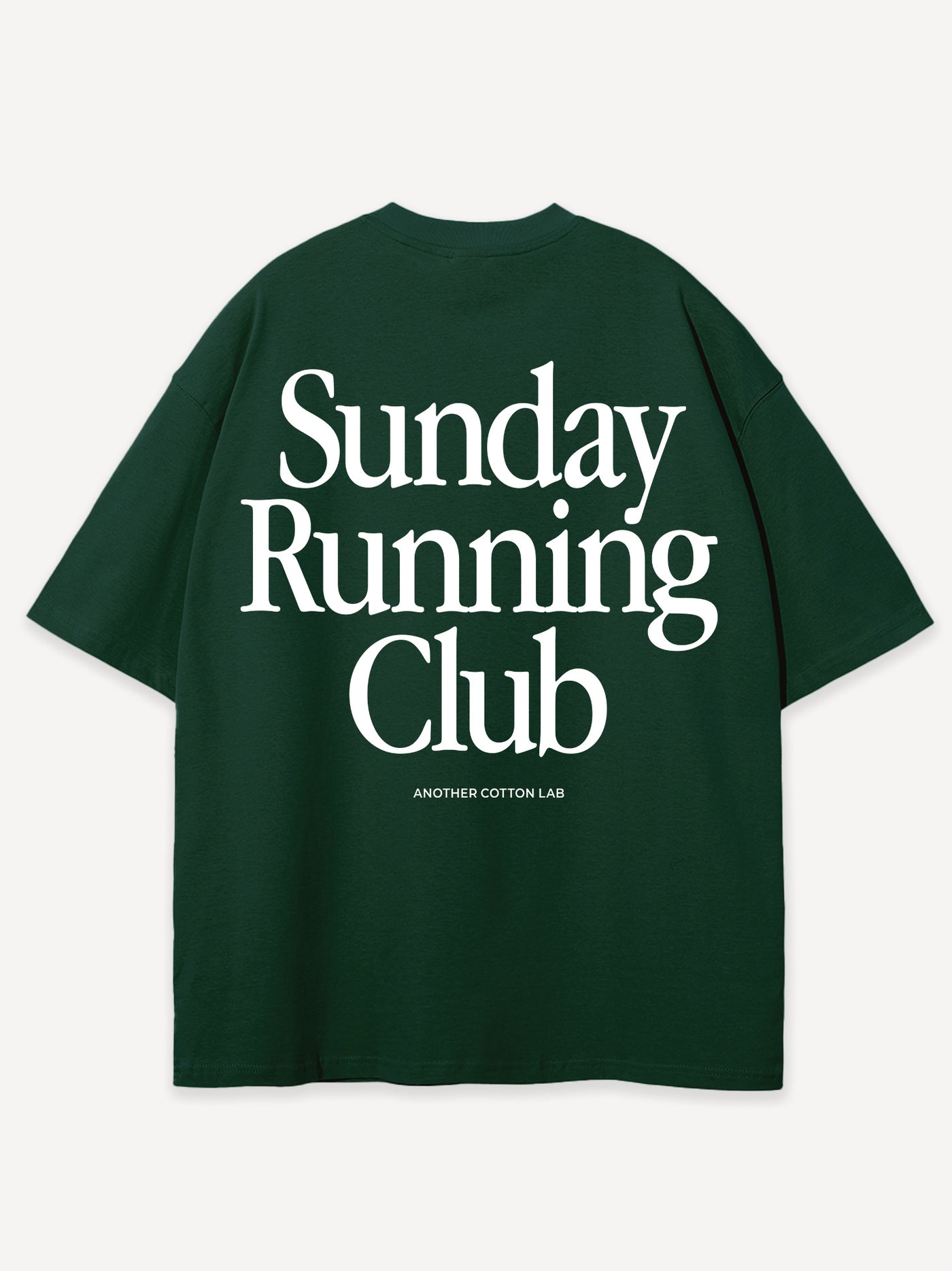 Sunday Running Club T-Shirt – Bottle Green