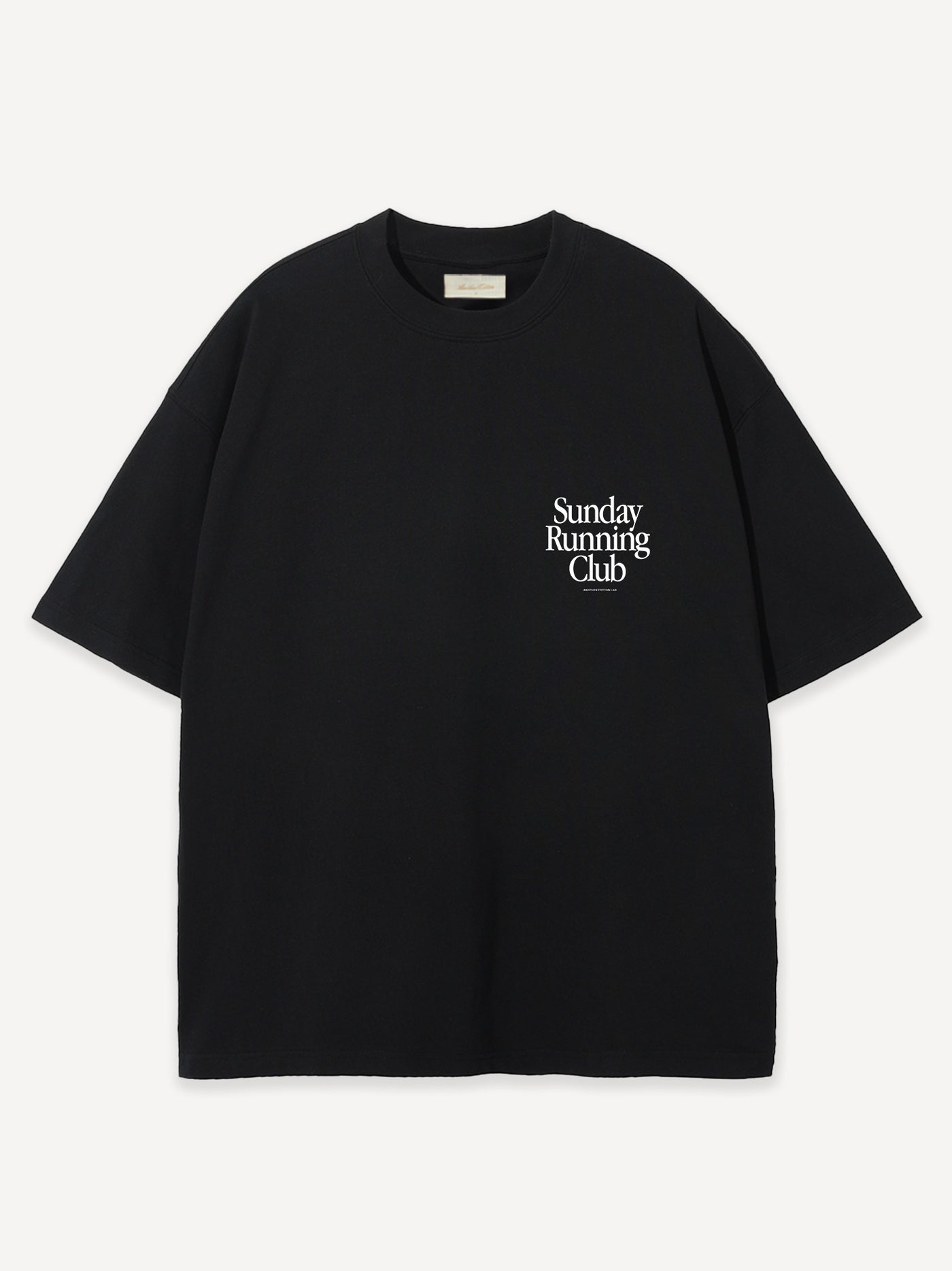 Sunday Running Club T-Shirt – Schwarz