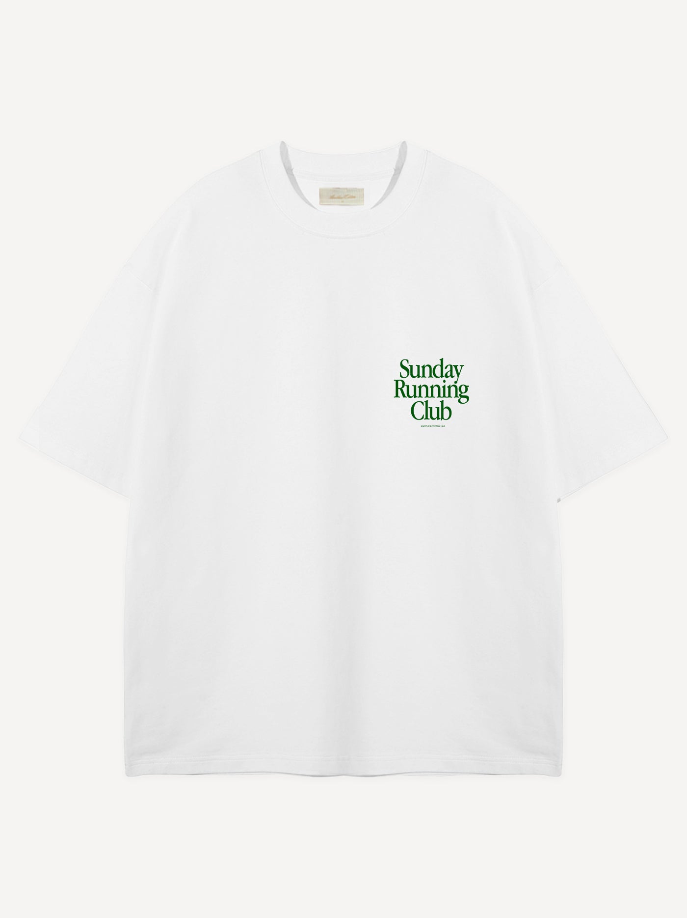 Sunday Running Club T-Shirt – Weiß