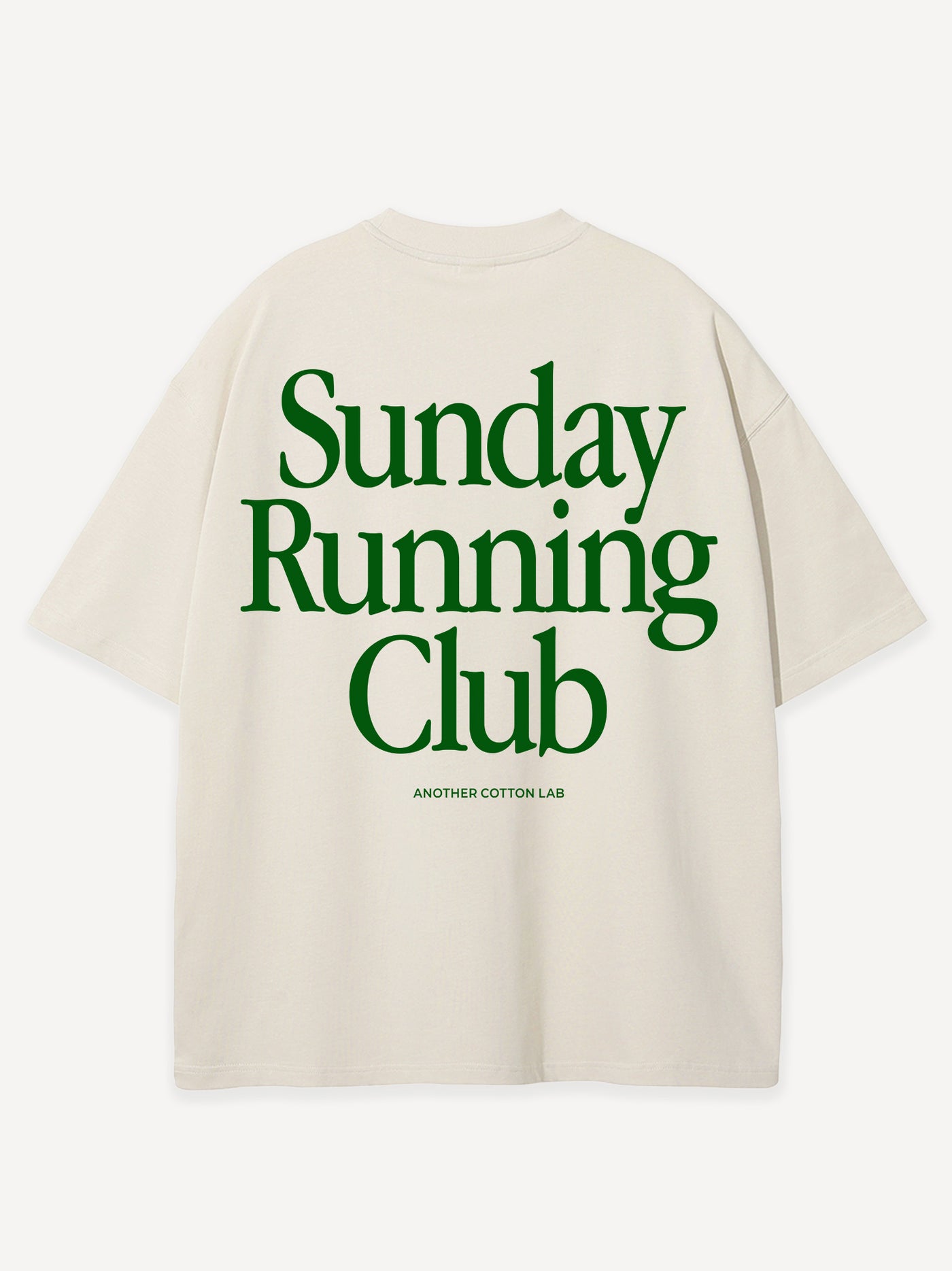 Sunday Running Club T-Shirt – Off White