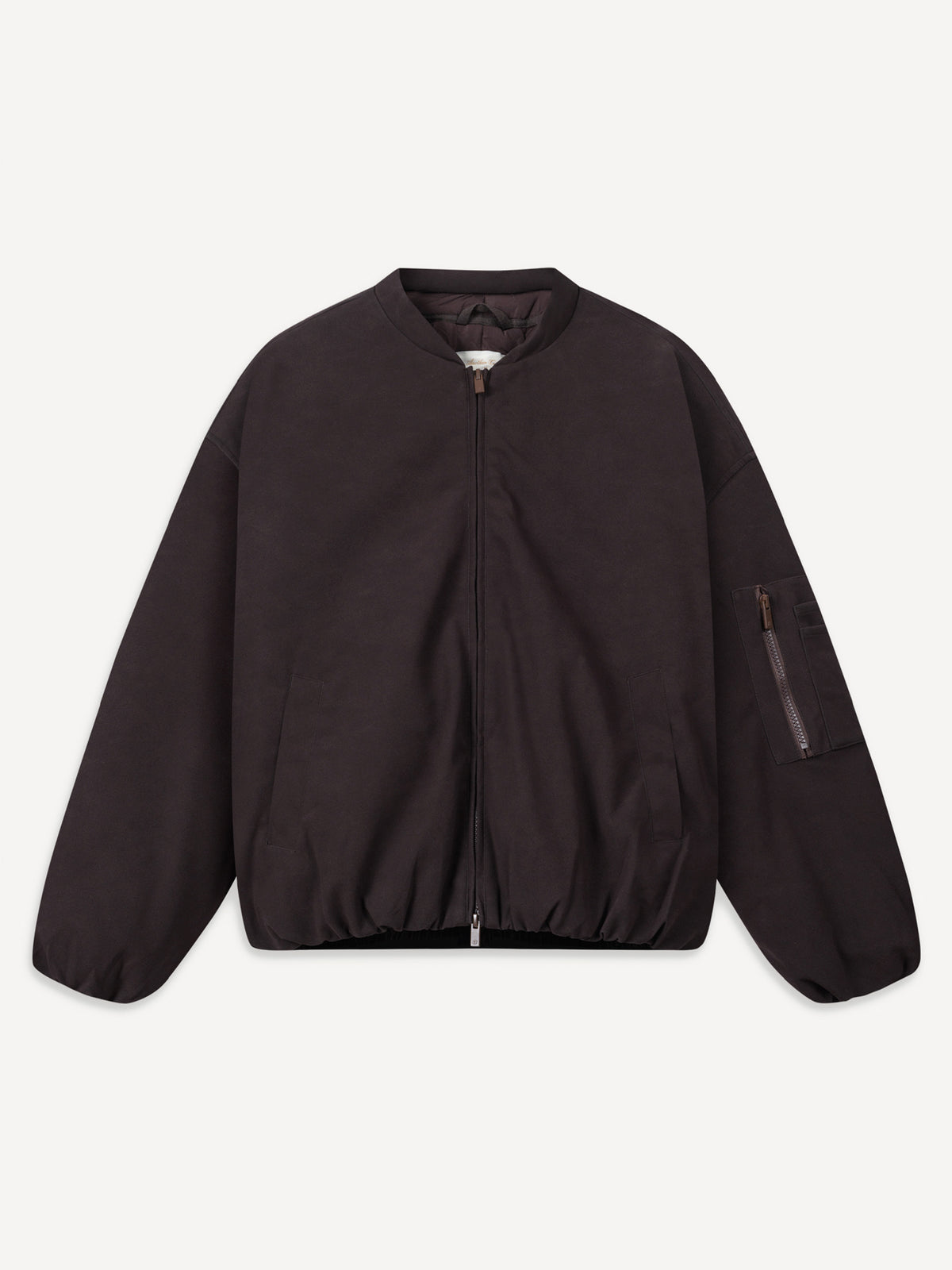 Another Suede Bomber Jacket – Chocolate