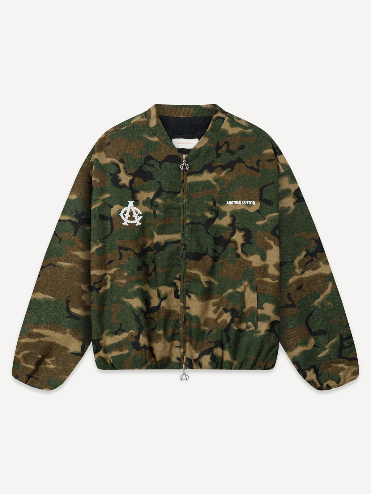 Another Camo Pattern Bomber Jacket – Camo Green