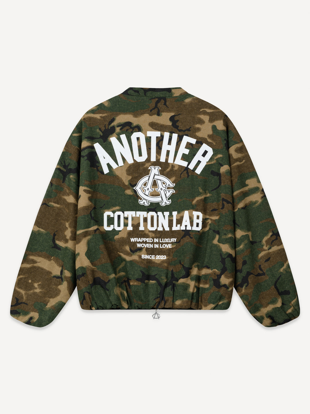 Another Camo Pattern Bomber Jacket – Camo Green – Produktansicht 2